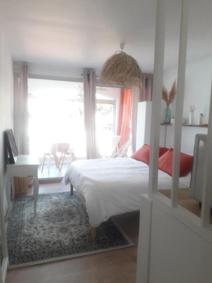 Agreable Studio Vue Port Au Cap D'아그 외부 사진