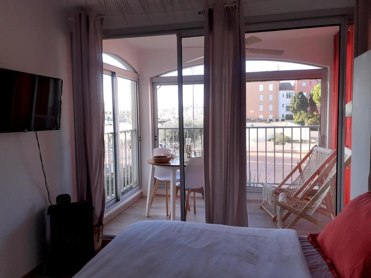 Agreable Studio Vue Port Au Cap D'아그 외부 사진