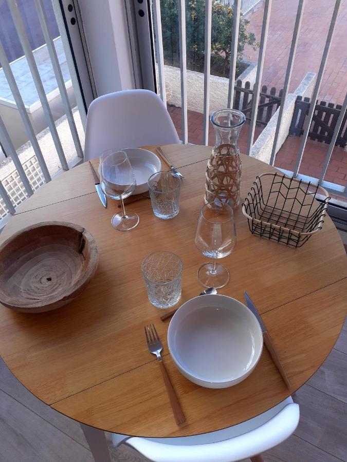 Agreable Studio Vue Port Au Cap D'아그 외부 사진
